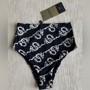 NEW REVOLVE vix paula hermanny dragon hot pant seamless high waisted bikini